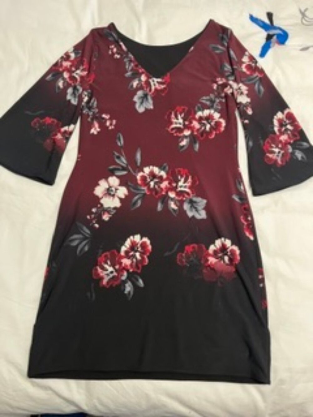 Reversible 3/4 Sleeve Dress
